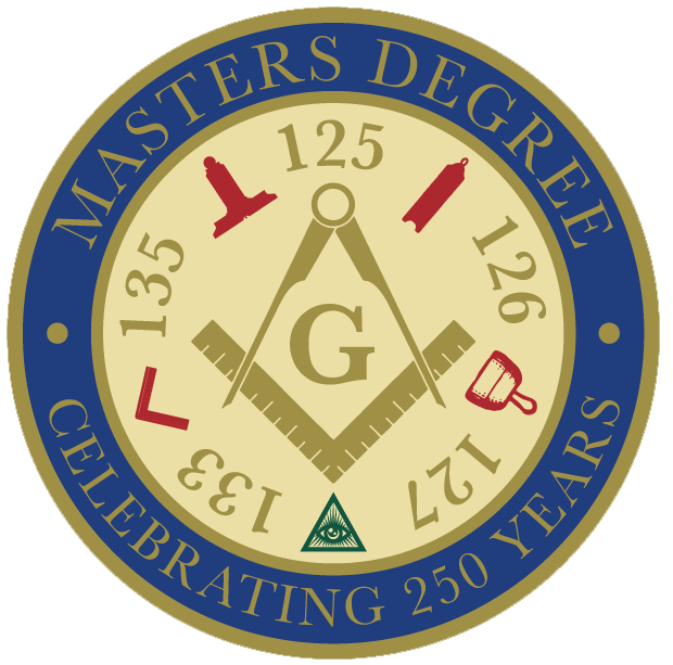 The 250 Lodges 2nd Degree commemorative coin